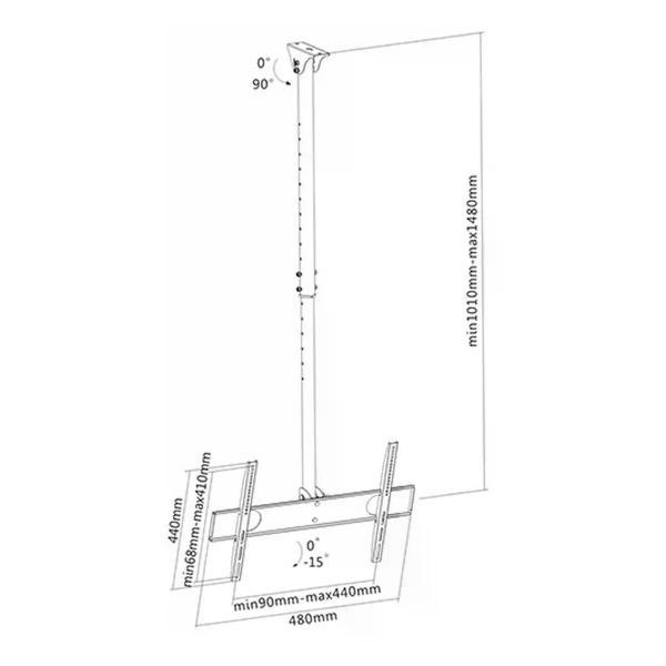 Кронштейн для телевизора Arm Media LCD-1500