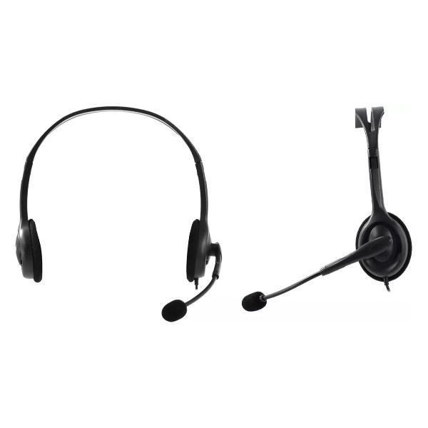 Наушники проводные Logitech H111 Stereo Headset Black