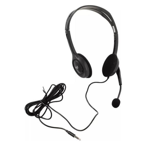 Наушники проводные Logitech H111 Stereo Headset Black