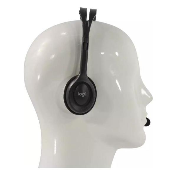 Наушники проводные Logitech H111 Stereo Headset Black