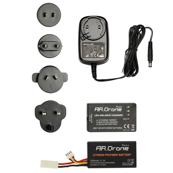 Радиоуправляемый квадрокоптер Parrot AR.Drone 1.0 Yellow (PF720021AM)