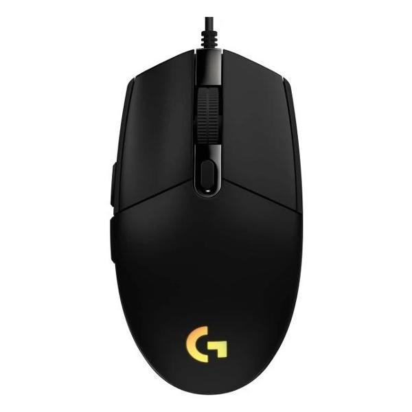 Компьютерная мышь проводная Logitech G102 LIGHTSYNC черный