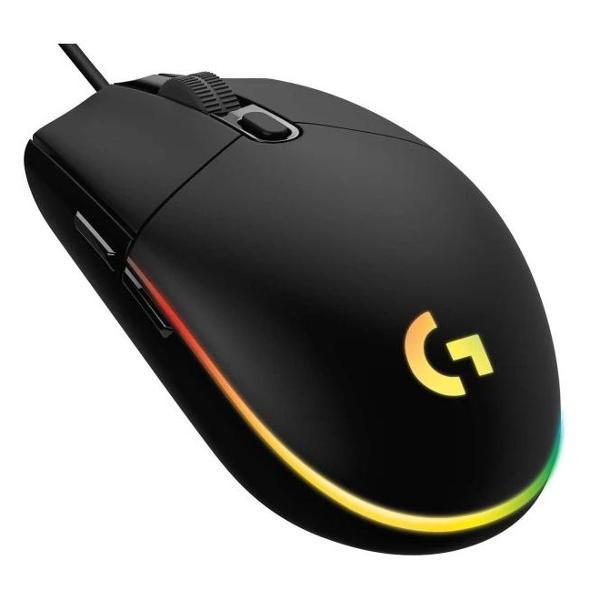 Компьютерная мышь проводная Logitech G102 LIGHTSYNC черный