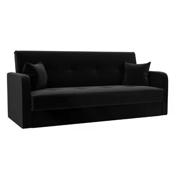 Диван ММ ГРУПП Флок черный