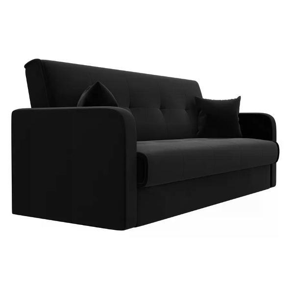 Диван ММ ГРУПП Флок черный