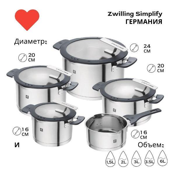 Кастрюля, жаровня Zwilling 66870-005-0 фото