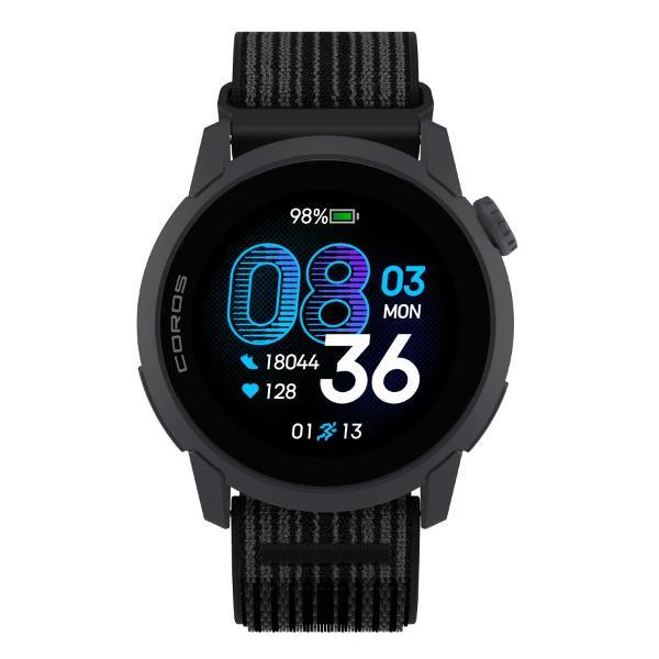 Спортивные часы COROS PACE 4 (Черные с нейлоновым ремешком)