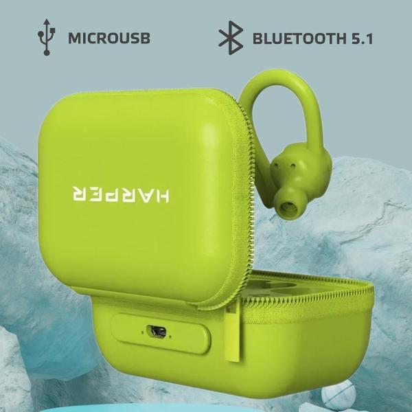 Наушники Harper HB-551 Lime TWS