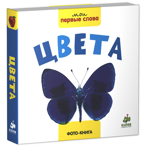 Книга для детей Clever Мои первые слова. Фото-книга. Цвета