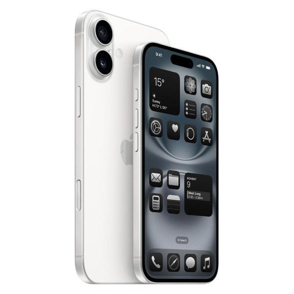 Смартфон Apple iPhone 16 128GB White (без RuStore)