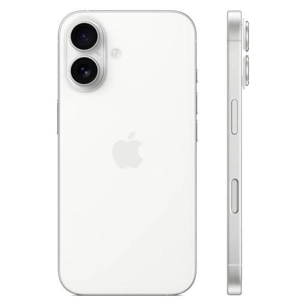 Смартфон Apple iPhone 16 128GB White (без RuStore)
