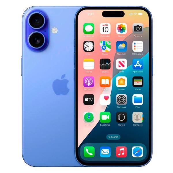 Смартфон Apple iPhone 16 128GB Ultramarine (без RuStore) фото
