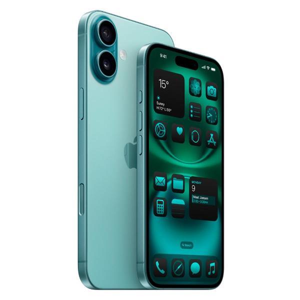 Смартфон Apple iPhone 16 128GB Teal (без RuStore)