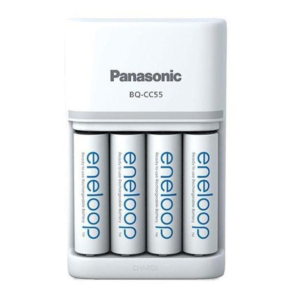 ЗУ для аккумуляторных батарей Panasonic Eneloop K-KJ55MCD40E Smart Charger + 4 AA 2000