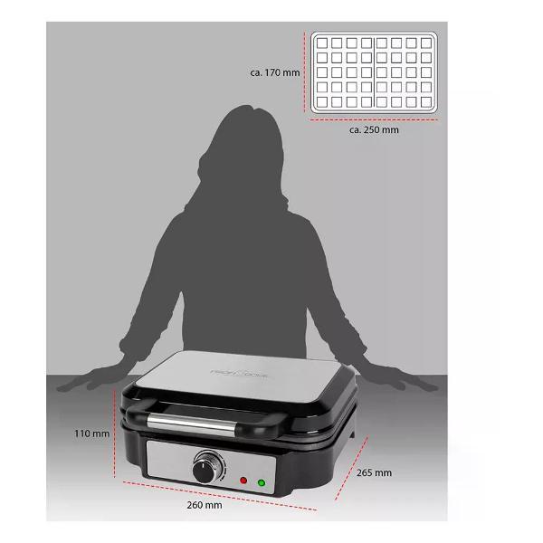 Вафельница Profi Cook PCWA 1240 Inox