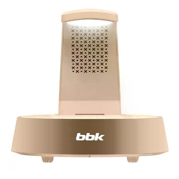 Портативная беспроводная колонка BBK BTA1110 золотой