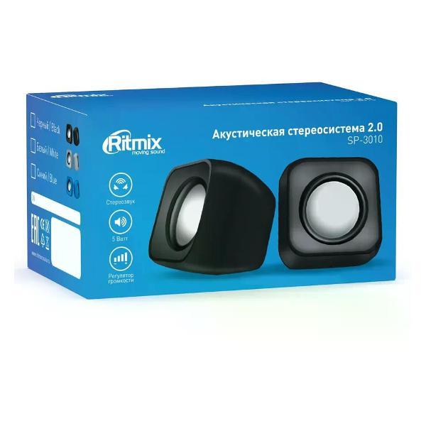Колонки компьютерные Ritmix SP-3010 черный