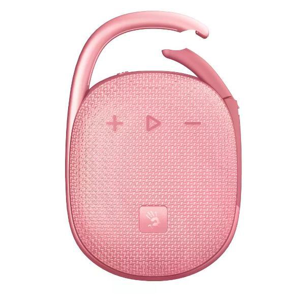 Портативная беспроводная колонка A4Tech S5 LOCK Pink