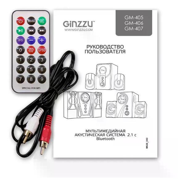 Колонки компьютерные Ginzzu GM-406