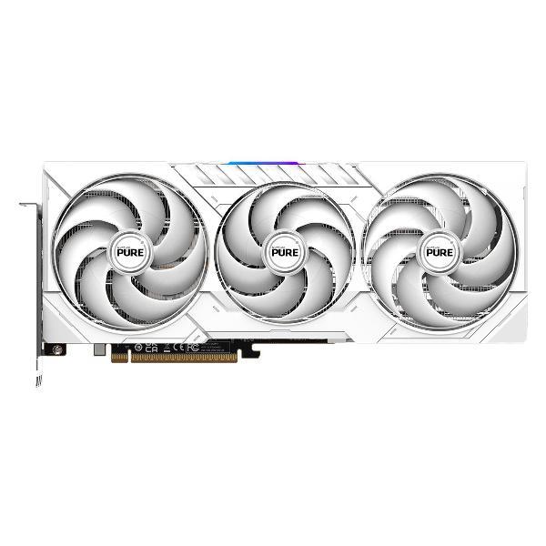 Видеокарта Sapphire RX9070 PURE OC 16GB GDDR6 256bit 2xDP 2xHDMI 3FAN RTL