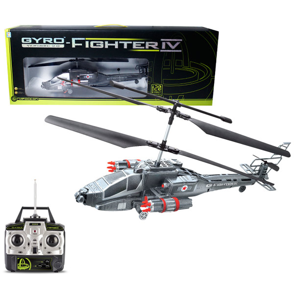 Радиоуправляемый вертолет Gyro Вертолет Fighter IV (Т55727)