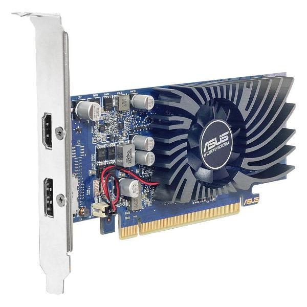 Видеокарта ASUS GT1030 2GB GDDR5 64bit DVI HDMI 1FAN LP RTL {20}