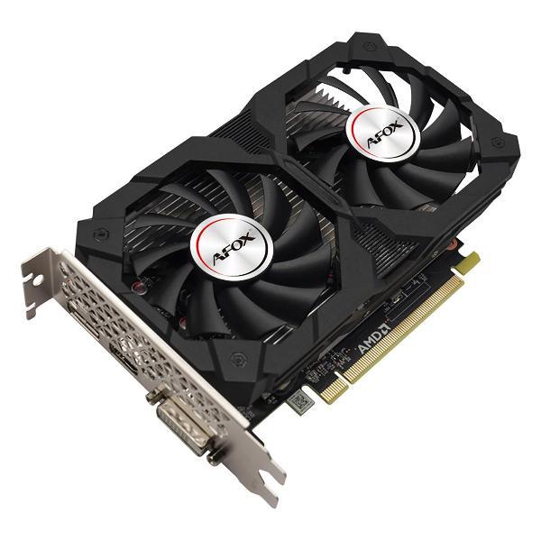 Видеокарта AFOX RX550 2GB GDDR5 128bit DVI DP HDMI 2FAN RTL