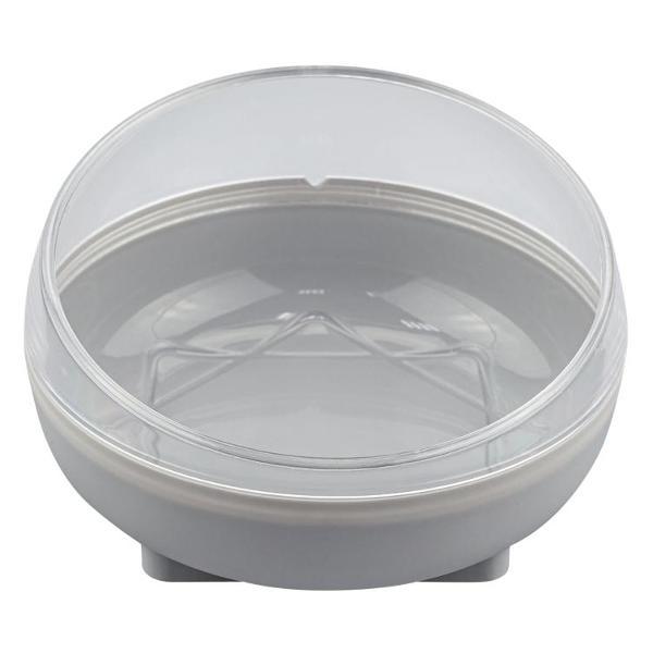 Миска для животных Solmax двойная с автопоильником Grey