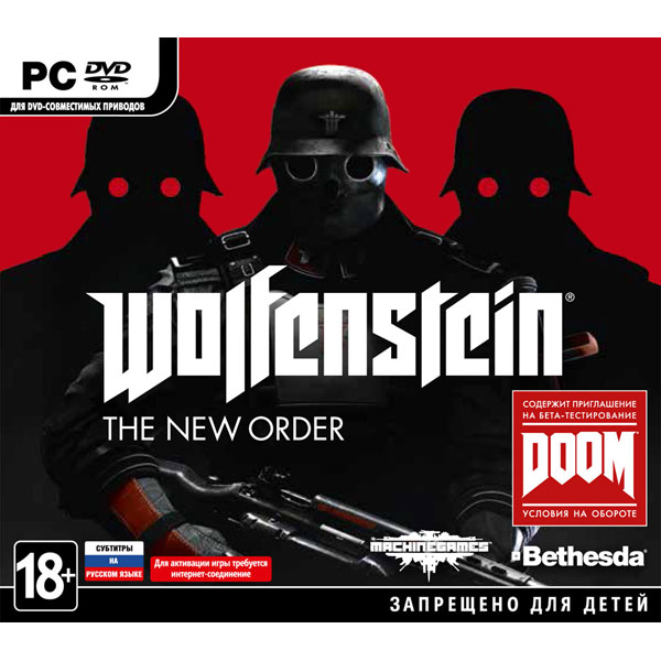 Видеоигра для PC . Wolfenstein: The New Order