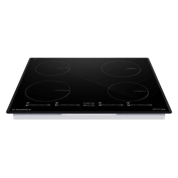 Встраиваемая индукционная панель независимая Maunfeld AVI6044SSBK
