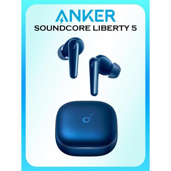 Наушники Bluetooth TWS ANKER SOUNDCORE Liberty 5 синий фото
