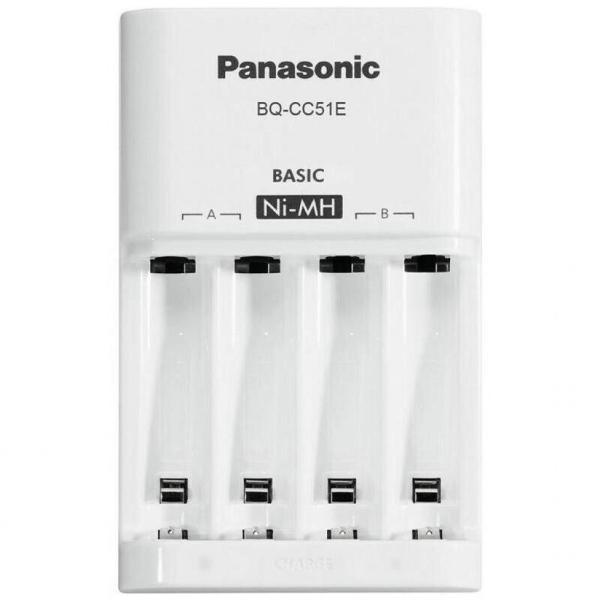 ЗУ для аккумуляторных батарей Panasonic Eneloop BQ-CC51E Basic Charger