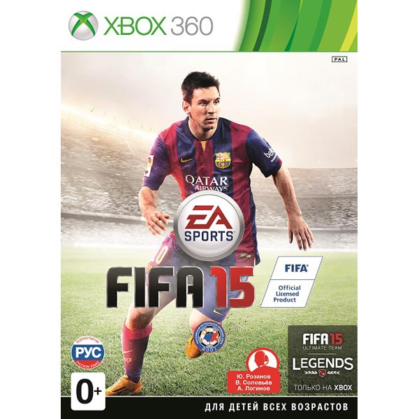 Видеоигра для Xbox 360 EA FIFA 15 фото