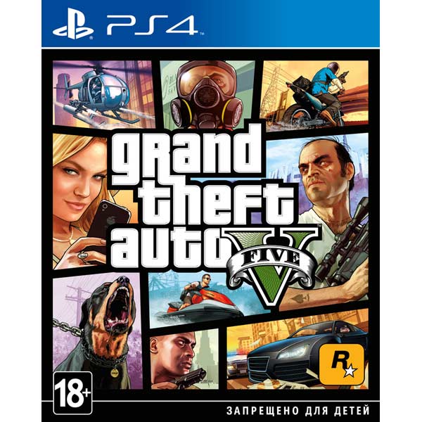 PS4 игра Take-Two Grand Theft Auto V