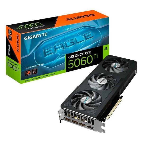 Видеокарта GIGABYTE GeForce RTX 5060 TI EAGLE MAX OC16GB