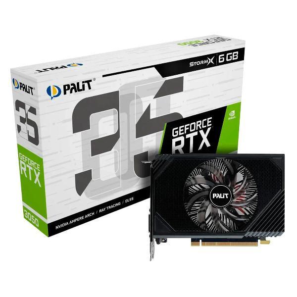 Видеокарта Palit GeForce RTX 3050 StormX 6Gb