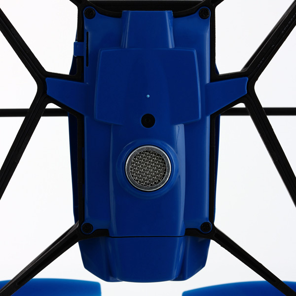 Радиоуправляемый квадрокоптер Parrot Робот Rolling Spider синий