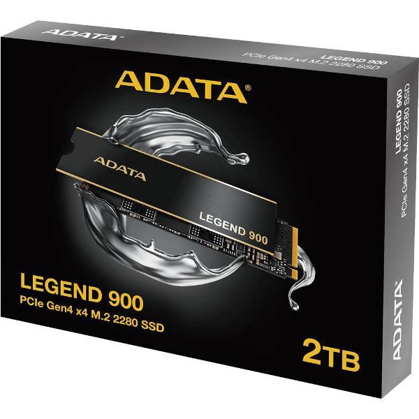Внутренний диск SSD ADATA M.2 LEGEND 900 2000 Гб PCIe 4.0 SLEG-900-2TCS