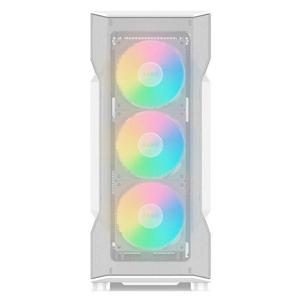 Корпус для компьютера SAMA S40 White (S40-WHAPA4X1-GL)