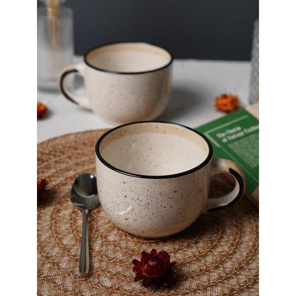 Кружка Elrington Диадема Крем 500 мл, 2 шт.