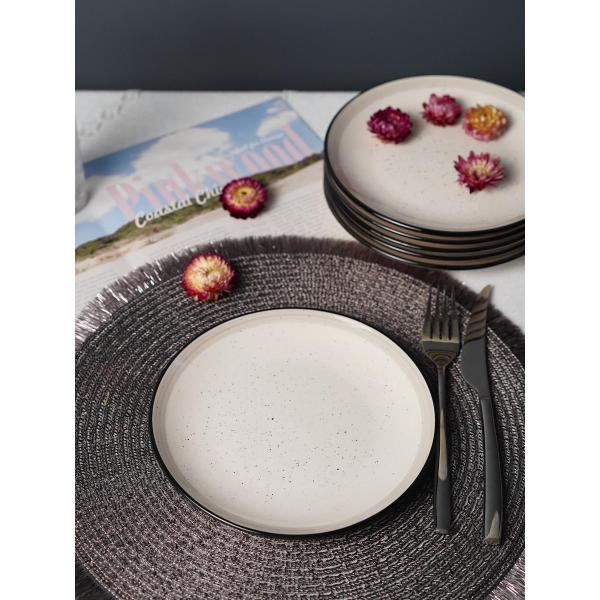 Тарелка Elrington Диадема Лайт 190 мл, 6 шт.