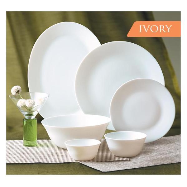 Тарелка LA OPALA Ivory, White