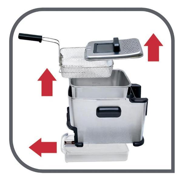 Фритюрница Tefal Oleoclean Compact