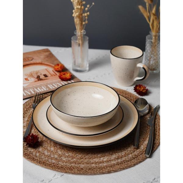 Столовый сервиз Elrington Диадема Крем, 16 предметов