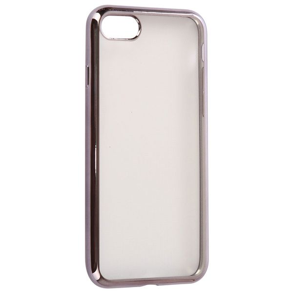 Чехол EVA силикон. iPhone 7/8 Прозрачный/Черный