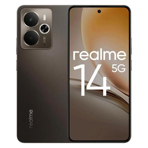 Смартфон realme 14 5G 8+256 RU Графитовый чёрный фото