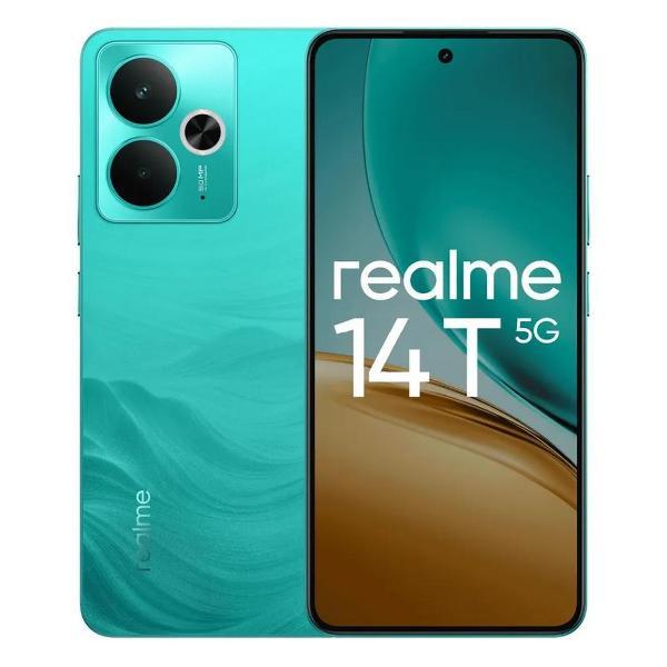 Смартфон Realme 14T 5G 12+256 RMX5078 12+256 зеленый