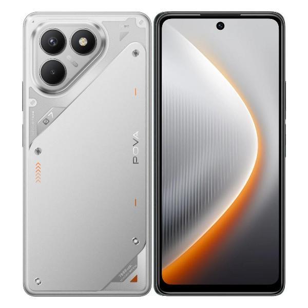 Смартфон Tecno POVA 7 Neo 8+128Gb серебристый фото