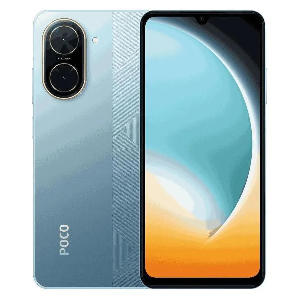 Смартфон POCO C71 4+128Gb голубой (MZB0K2NRU)