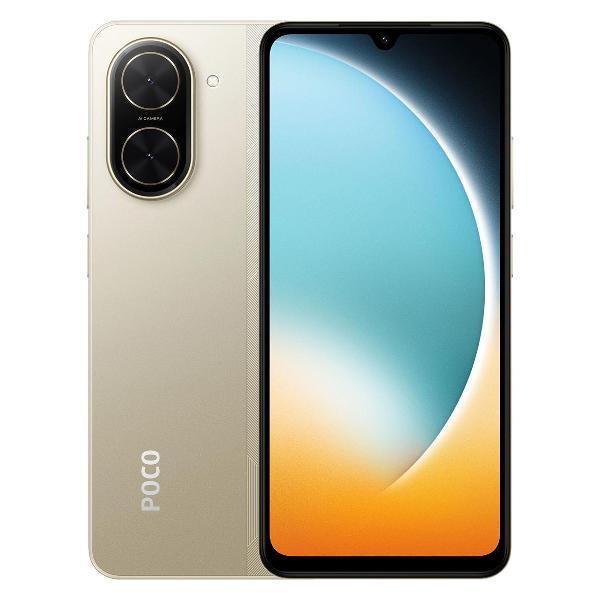 Смартфон POCO C71 4+128Gb золотистый (MZB0K2PRU)